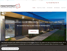 Tablet Screenshot of fenstertreff.eu